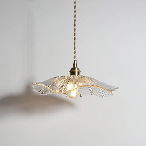Elegant Flower Glass Pendant Light - Stylish Floral Design for Modern Spaces