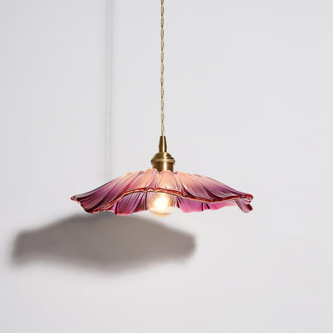 Elegant Flower Glass Pendant Light - Stylish Floral Design for Modern Spaces