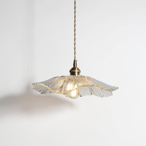 Elegant Flower Glass Pendant Light - Stylish Floral Design for Modern Spaces