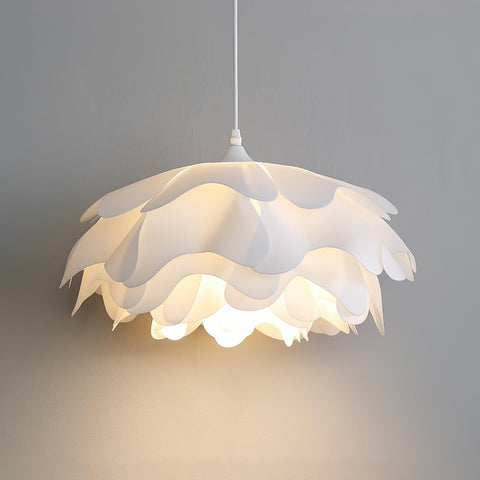Flower Shaped White Pendant Lamp