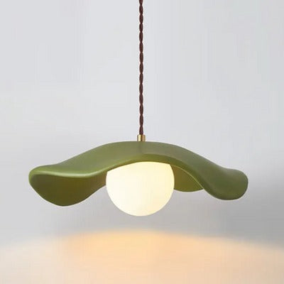Creative Lotus Leaf Pendant | Wabi-Sabi Elegance in Light