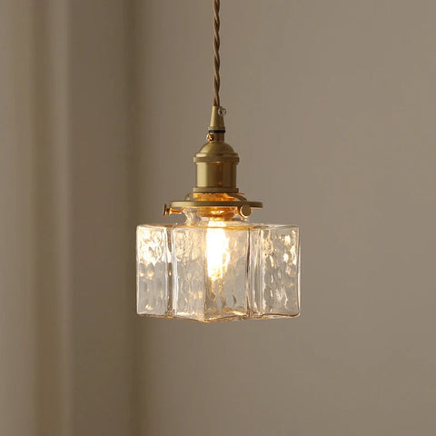 Fatima | Modern Retro Hanging Glass Lamp