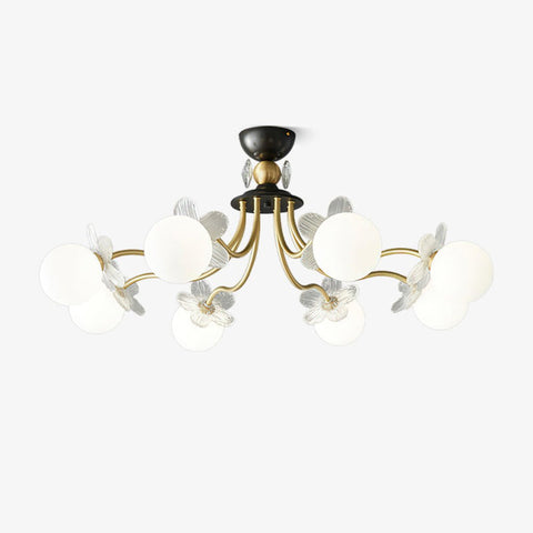 Blossom Flower Glass Chandelier