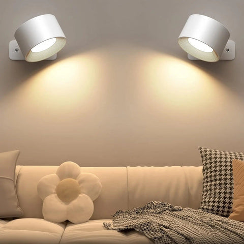 MagicLight | 360° LED- WALL LIGHTS | 2 pieces