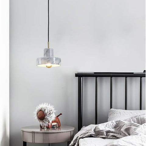 Marble Aura Pendant Lamp | Elegant Design Inspired by the Taj Mahal | Adjustable Height