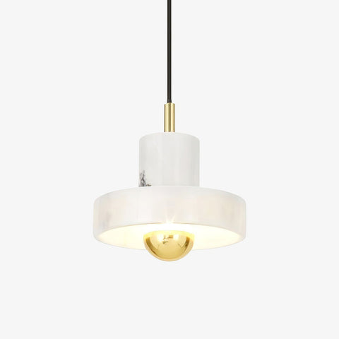 Marble Aura Pendant Lamp | Elegant Design Inspired by the Taj Mahal | Adjustable Height