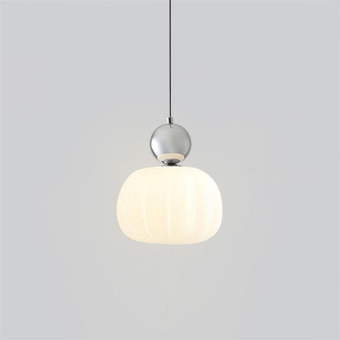Yedra Pendant Lamp | Elegant Pumpkin-Shaped Design for Bedrooms & Dining Rooms
