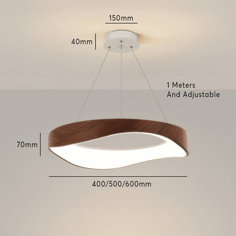 Modern Round Pendant Light for Versatile Indoor Lighting | LED