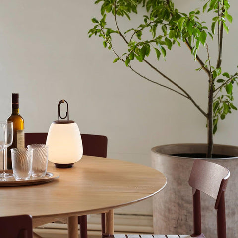 Portable Lantern Built-In Battery Table Lamp