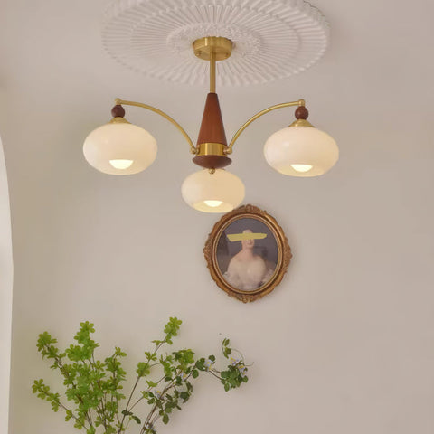 Retro Melodica Chandelier | Victorian-Inspired Elegance with Warm White Light | 3/5/8 Heads, E27 Socket