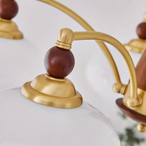 Retro Melodica Chandelier | Victorian-Inspired Elegance with Warm White Light | 3/5/8 Heads, E27 Socket