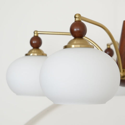 Retro Melodica Chandelier | Victorian-Inspired Elegance with Warm White Light | 3/5/8 Heads, E27 Socket