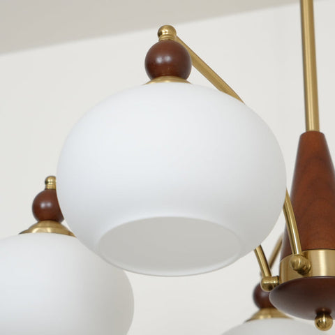 Retro Melodica Chandelier | Victorian-Inspired Elegance with Warm White Light | 3/5/8 Heads, E27 Socket