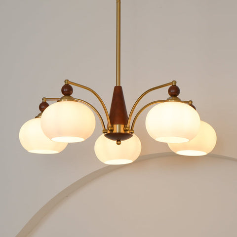Retro Melodica Chandelier | Victorian-Inspired Elegance with Warm White Light | 3/5/8 Heads, E27 Socket