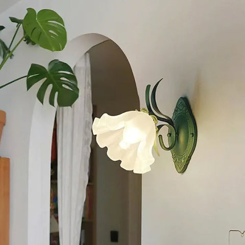 Lily Of The Valley Flower Wall Lamp