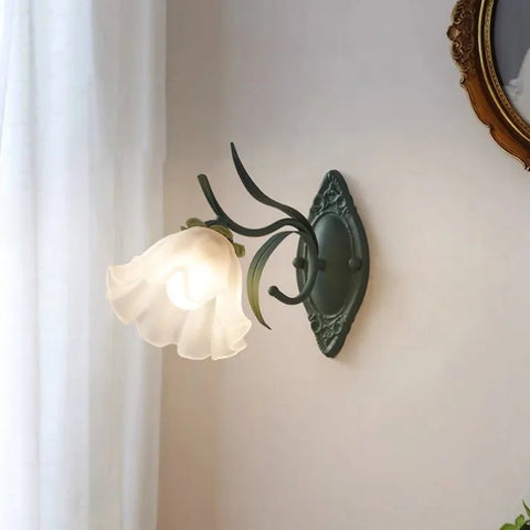 Lily Of The Valley Flower Wall Lamp
