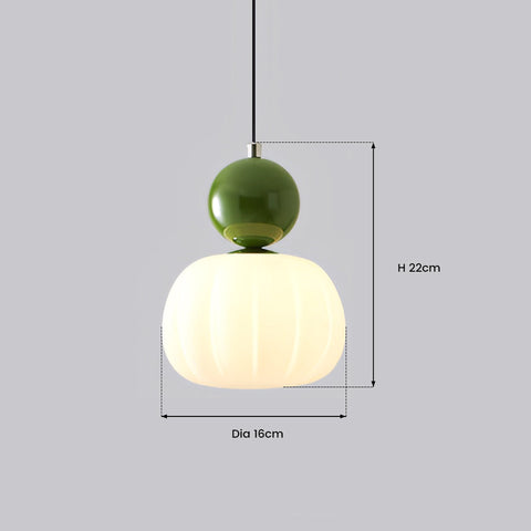 Scout Cream Art Deco Pendant Light