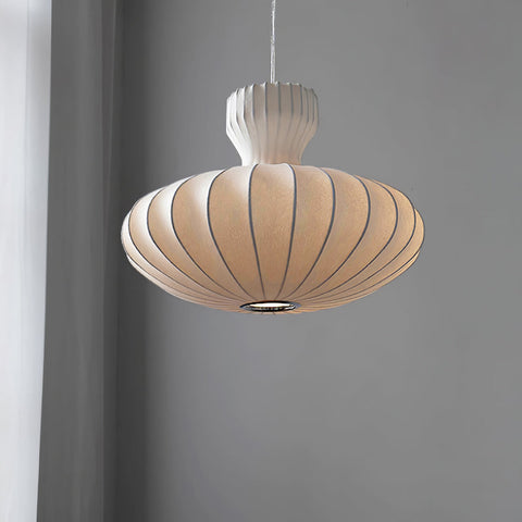 Bella Bloom Pendant Lamp | Silk Surface | Luxury & Timeless Appeal