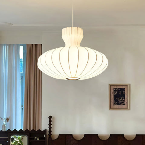 Bella Bloom Pendant Lamp | Silk Surface | Luxury & Timeless Appeal