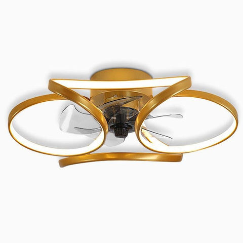 Flower Ceiling Light And Fan With Remote Control