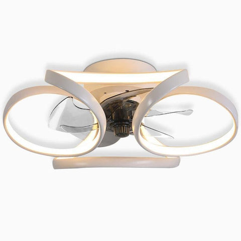 Flower Ceiling Light And Fan With Remote Control