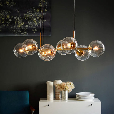 Modern Dining Table Chandelier Pendant Light | Sleek | Minimalist | Sophisticated