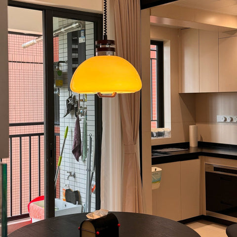 Vela Pudding Pendant Light | Playful Design with Cozy Soft Glow