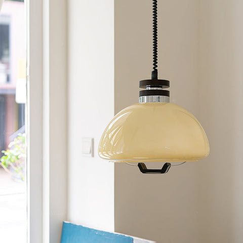 Vela Pudding Pendant Light | Playful Design with Cozy Soft Glow