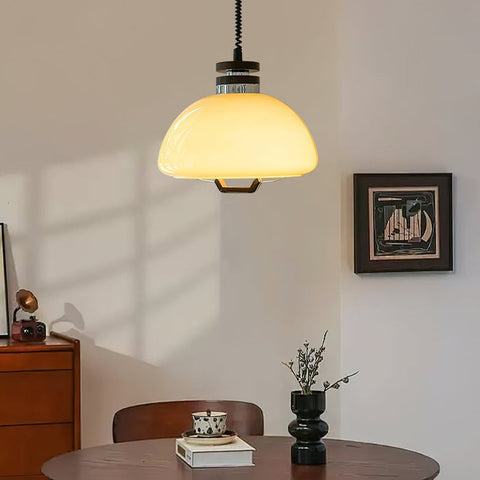 Vela Pudding Pendant Light | Playful Design with Cozy Soft Glow