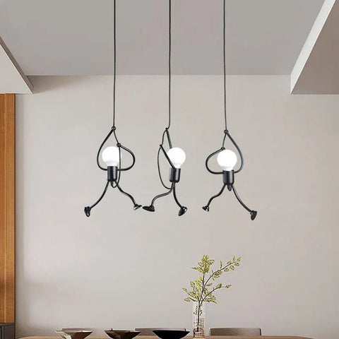Funkylight | Retro Iron Man Ceiling Light