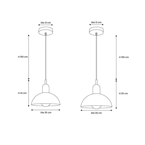 Aurora Colorful Bowl Pendant Light