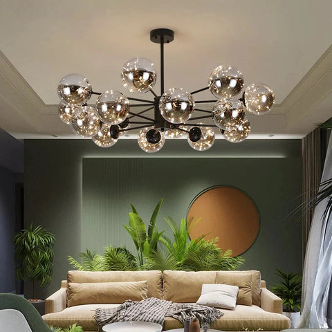 NobleLuminance | Glass Ball Chandelier