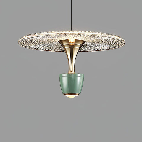 Modern Disc-Shaped Pendant Lamp | LED