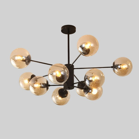 NobleLuminance | Glass Ball Chandelier
