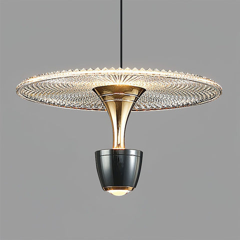 Modern Disc-Shaped Pendant Lamp | LED