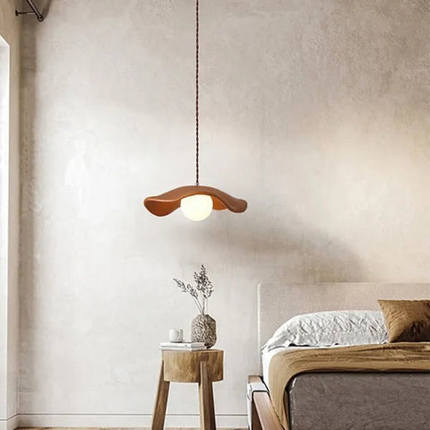 Creative Lotus Leaf Pendant | Wabi-Sabi Elegance in Light