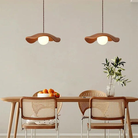 Creative Lotus Leaf Pendant | Wabi-Sabi Elegance in Light