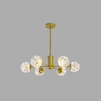 NobleLuminance | Glass Ball Chandelier