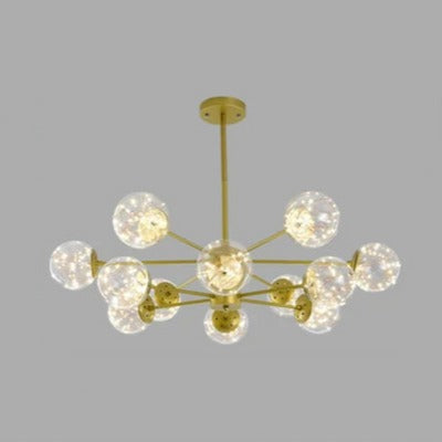 NobleLuminance | Glass Ball Chandelier