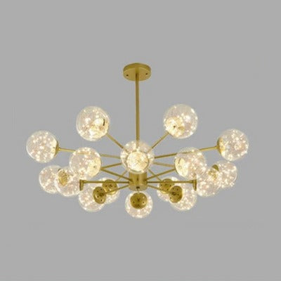 NobleLuminance | Glass Ball Chandelier