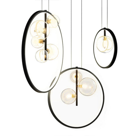 Elegant Glass Pendant Light Fixture | Versatile for Home & Commercial Use