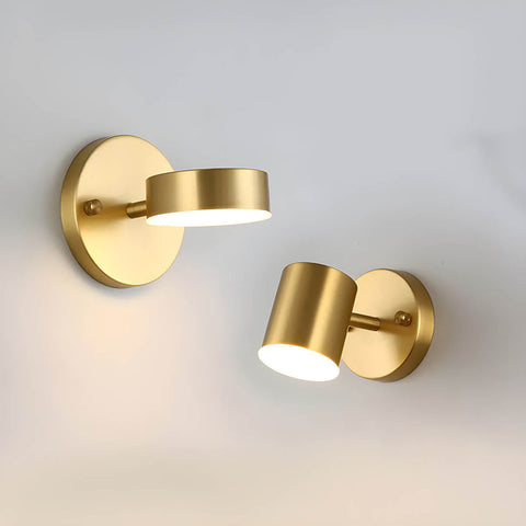 Nordic Copper Led Wall Lamps