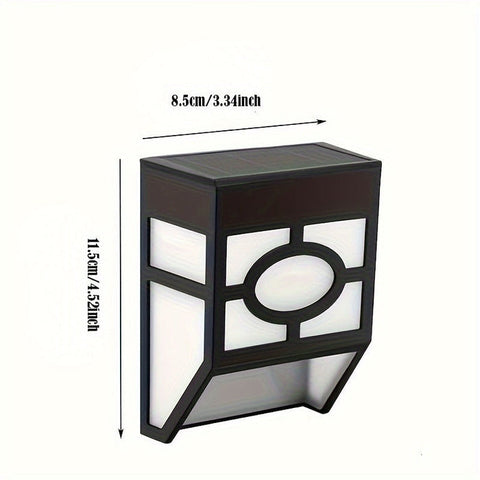 Solar Led Wall Light | 2 Packs