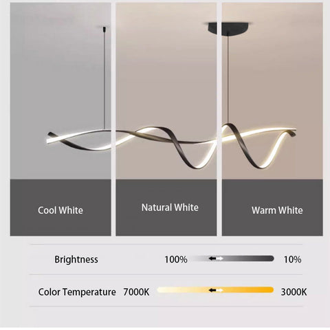 Creative Black Modern | LED Chandeliers | Modern
