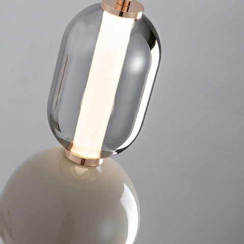 Nordic Creative Iron Glass Pendant Light | Perfect for Bedrooms, Dining Rooms & Hallways