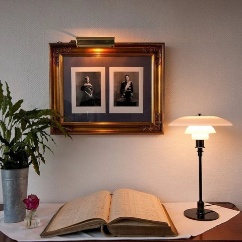 Disc Multilayer Metal Table Lamp