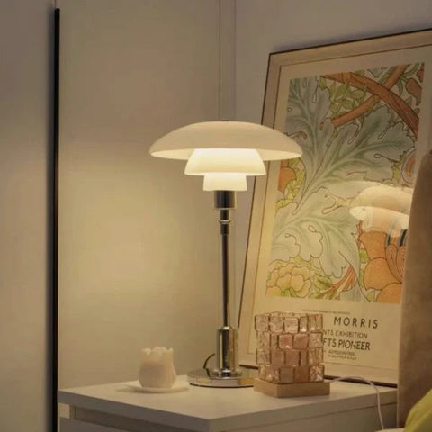 Disc Multilayer Metal Table Lamp