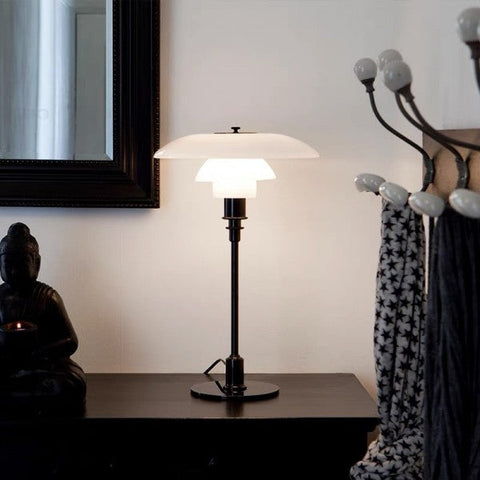 Disc Multilayer Metal Table Lamp