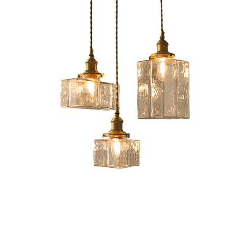 Fatima | Modern Retro Hanging Glass Lamp