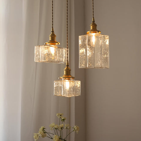 Fatima | Modern Retro Hanging Glass Lamp